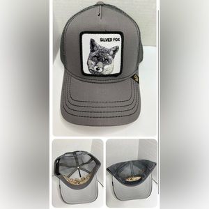 Goorin Bros Trucker Hat Silver Fox